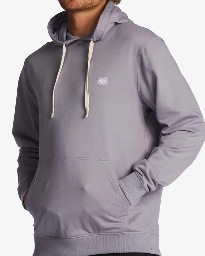 Billabong All Day Organic Pullover Hoodie Grey Violet Men Hoodies and Fleece Billabong All Day Organic Pullover Hoodie Grey Violet Men Hoodies and Fleece
