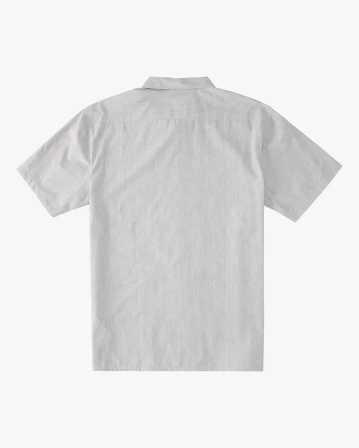 Billabong All Day Organic Short Sleeve Shirt Light Grey Heather Men Shirts Billabong All Day Organic Short Sleeve Shirt Light Grey Heather Men Shirts