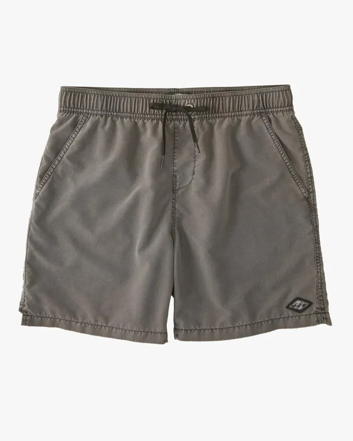 Billabong All Day Overdyed Layback Boardshorts 17quot Black Men Elastic Waist Boardshorts Billabong All Day Overdyed Layback Boardshorts 17quot Black Men Elastic Waist Boardshorts