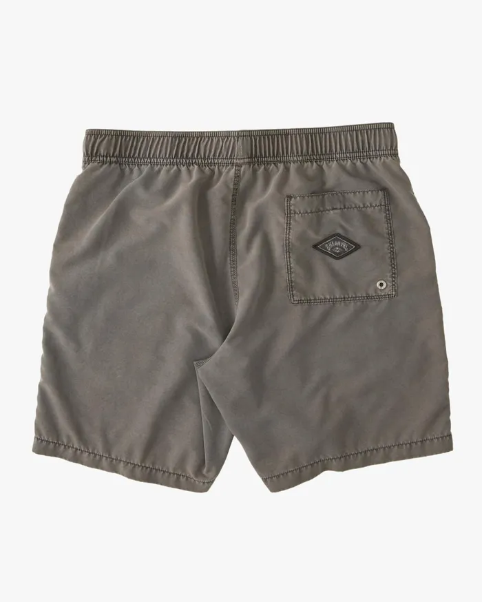 Billabong All Day Overdyed Layback Boardshorts 17quot Black Men Elastic Waist Boardshorts Billabong All Day Overdyed Layback Boardshorts 17quot Black Men Elastic Waist Boardshorts
