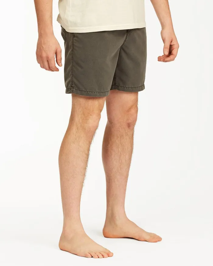 Billabong All Day Overdyed Layback Boardshorts 17quot Black Men Elastic Waist Boardshorts Billabong All Day Overdyed Layback Boardshorts 17quot Black Men Elastic Waist Boardshorts