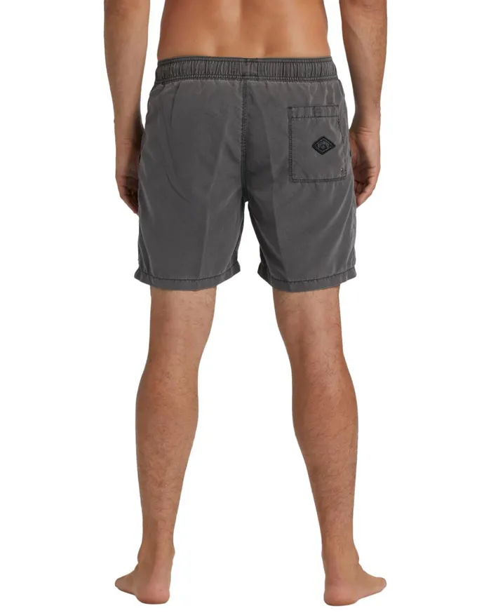 Billabong All Day Overdyed Layback Boardshorts 17quot Black Men Elastic Waist Boardshorts Billabong All Day Overdyed Layback Boardshorts 17quot Black Men Elastic Waist Boardshorts