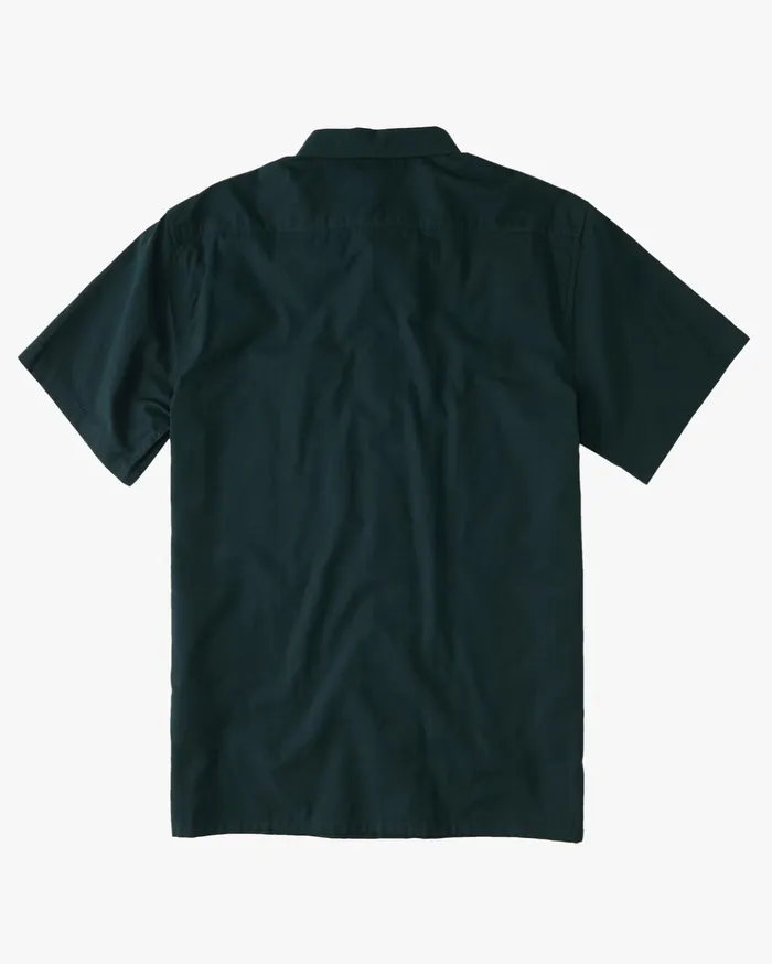 Billabong All Day Short Sleeve Shirt Dark Forest Men Shirts Billabong All Day Short Sleeve Shirt Dark Forest Men Shirts