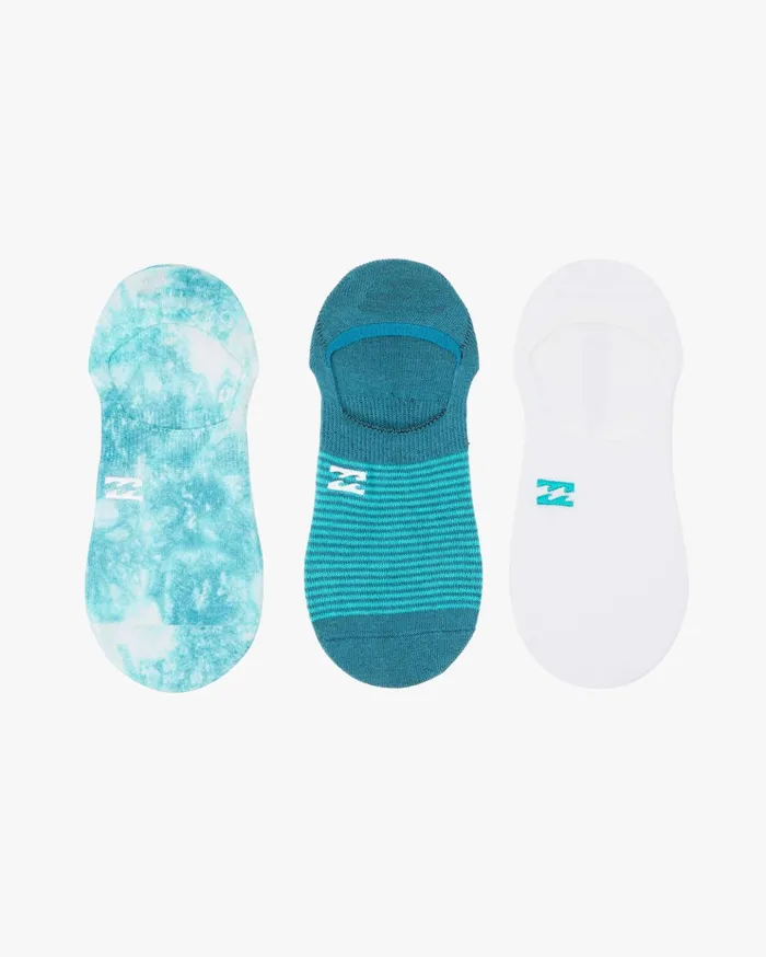Billabong All Day TieDye NoShow Socks Teal Men Other Accessories Billabong All Day TieDye NoShow Socks Teal Men Other Accessories