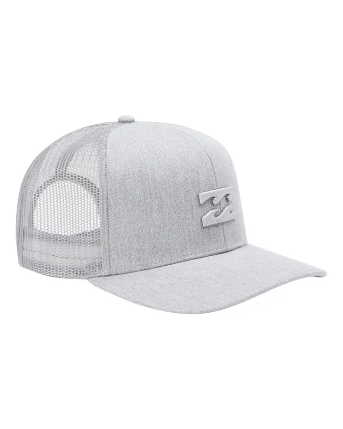 Billabong All Day Trucker Hat Grey Heather Men Hats Billabong All Day Trucker Hat Grey Heather Men Hats