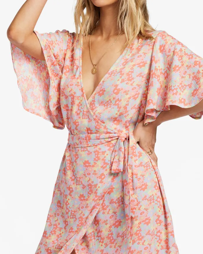 Billabong All For You Mini Dress Soft N Peachy Women Dresses Billabong All For You Mini Dress Soft N Peachy Women Dresses
