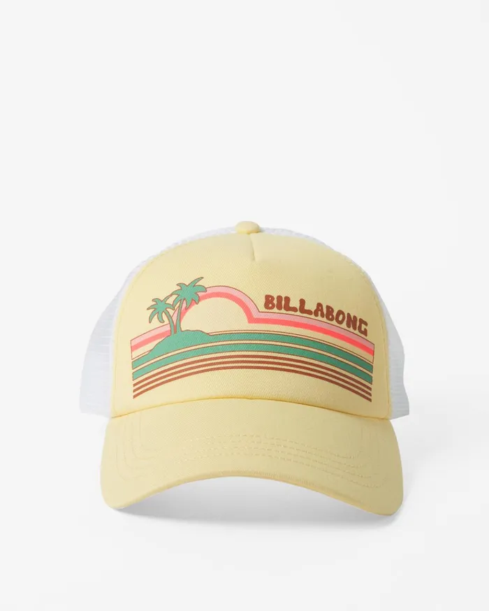 Billabong Aloha Forever Trucker Hat Sol Rise Women Hats and Beanies Billabong Aloha Forever Trucker Hat Sol Rise Women Hats and Beanies