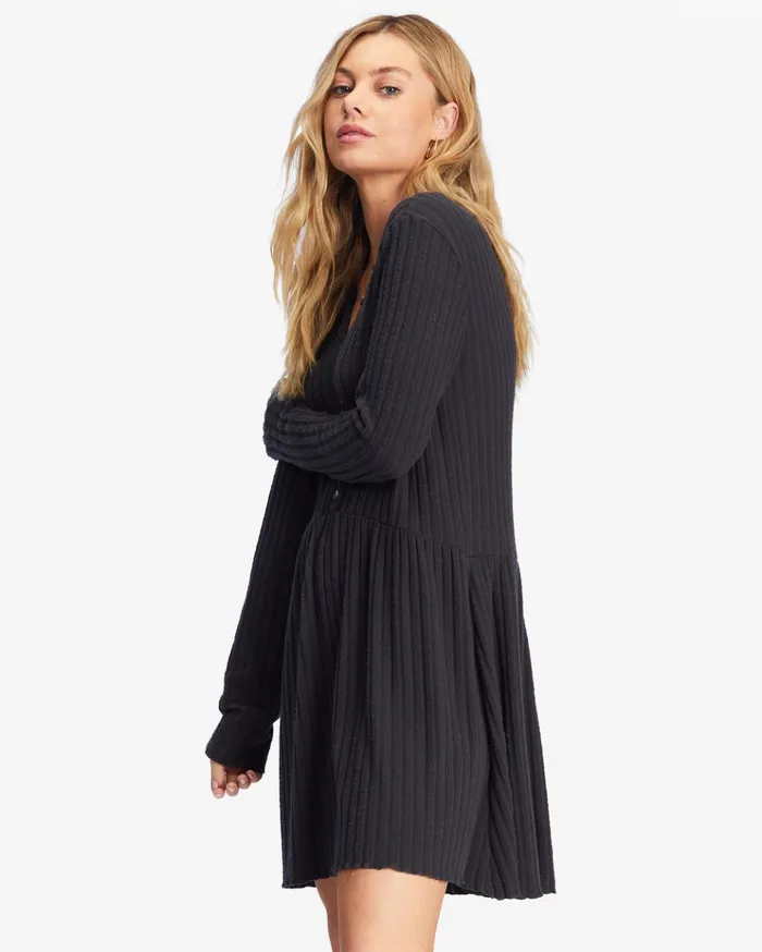 Billabong Always Lounging Dress Off Black 1 Women Dresses Billabong Always Lounging Dress Off Black 1 Women Dresses