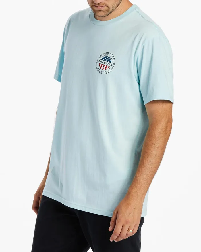 Billabong American Rotor TShirt Coastal Men TShirts Billabong American Rotor TShirt Coastal Men TShirts