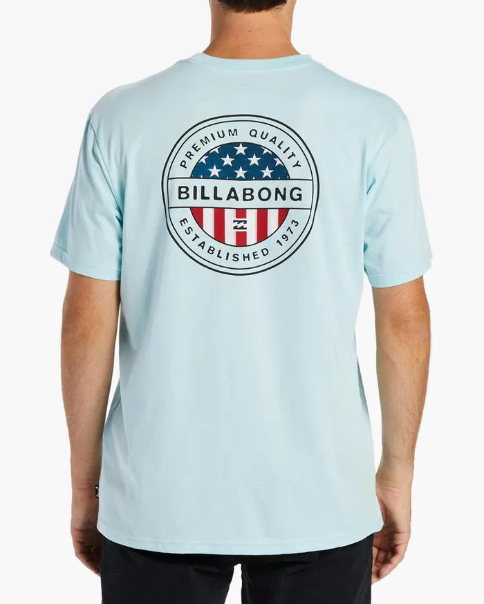 Billabong American Rotor TShirt Coastal Men TShirts Billabong American Rotor TShirt Coastal Men TShirts