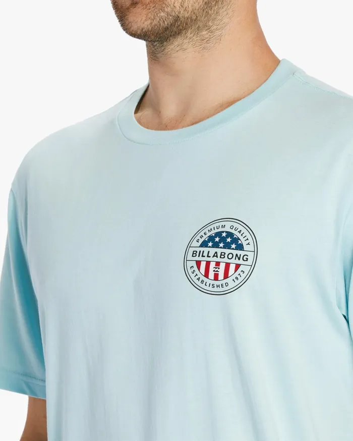 Billabong American Rotor TShirt Coastal Men TShirts Billabong American Rotor TShirt Coastal Men TShirts