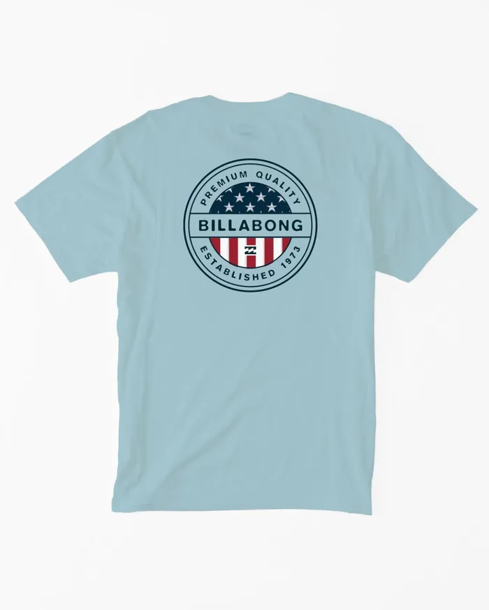 Billabong American Rotor TShirt Coastal Men TShirts Billabong American Rotor TShirt Coastal Men TShirts