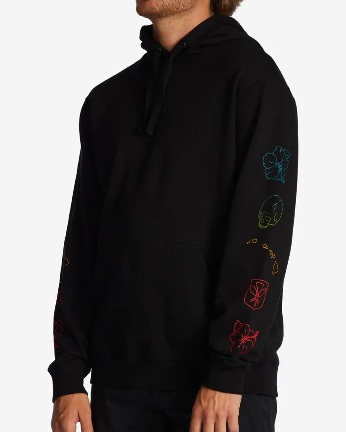 Billabong Andy Irons Diamond Wave Washed Pullover Hoodie Black Men Hoodies and Fleece Billabong Andy Irons Diamond Wave Washed Pullover Hoodie Black Men Hoodies and Fleece