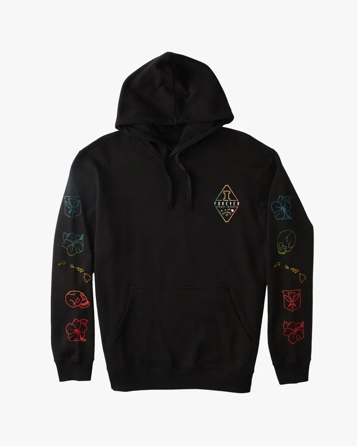Billabong Andy Irons Diamond Wave Washed Pullover Hoodie Black Men Hoodies and Fleece Billabong Andy Irons Diamond Wave Washed Pullover Hoodie Black Men Hoodies and Fleece