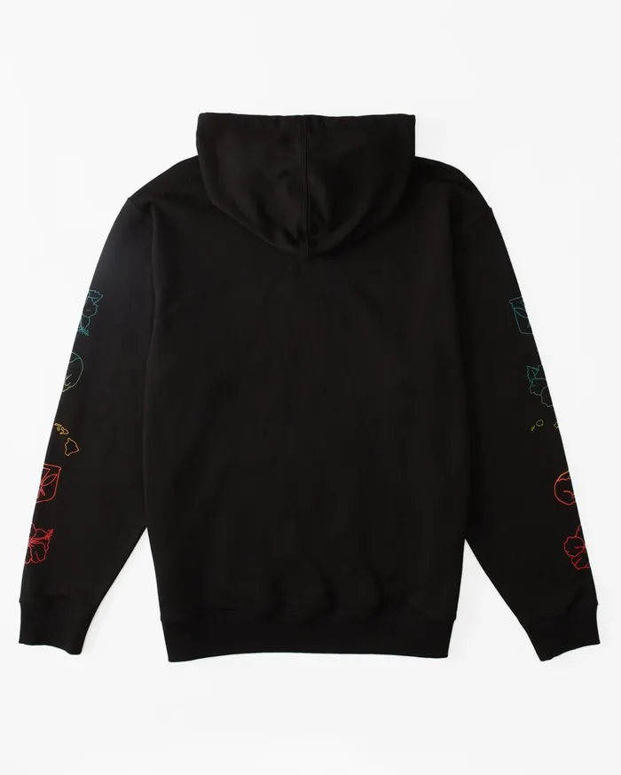 Billabong Andy Irons Diamond Wave Washed Pullover Hoodie Black Men Hoodies and Fleece Billabong Andy Irons Diamond Wave Washed Pullover Hoodie Black Men Hoodies and Fleece