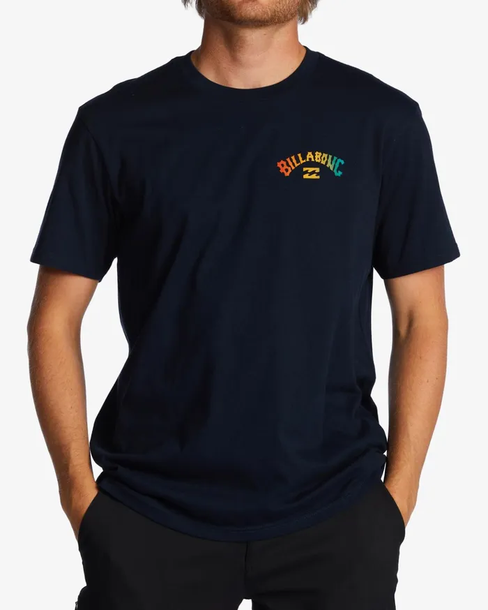 Billabong Arch Fill TShirt Navy Men TShirts