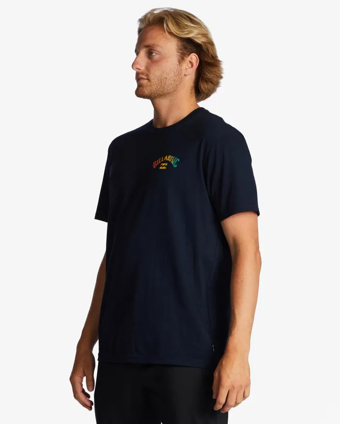 Billabong Arch Fill TShirt Navy Men TShirts Billabong Arch Fill TShirt Navy Men TShirts