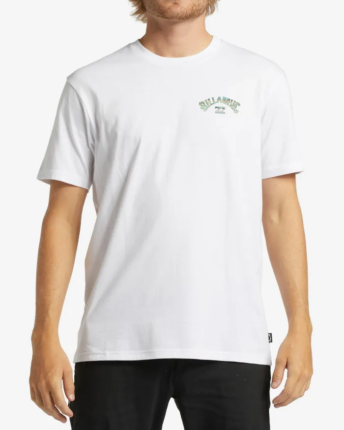 Billabong Arch Fill TShirt White Men TShirts