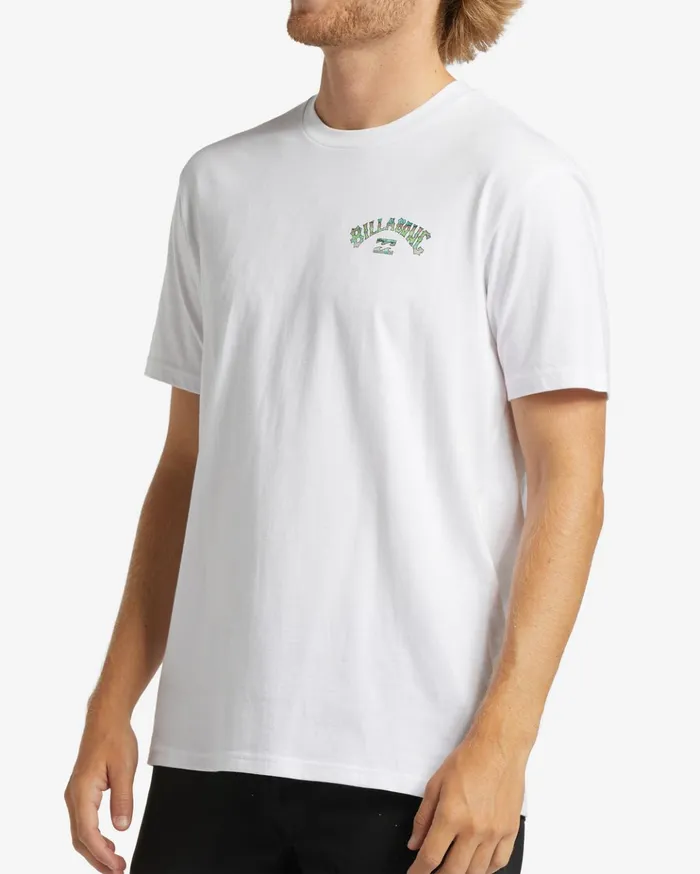 Billabong Arch Fill TShirt White Men TShirts Billabong Arch Fill TShirt White Men TShirts