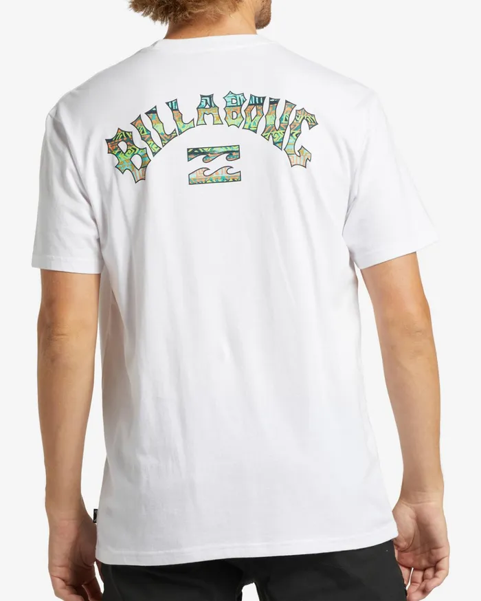 Billabong Arch Fill TShirt White Men TShirts Billabong Arch Fill TShirt White Men TShirts