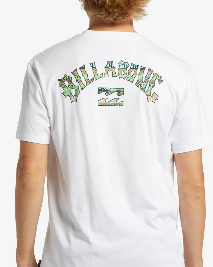 Billabong Arch Fill TShirt White Men TShirts Billabong Arch Fill TShirt White Men TShirts