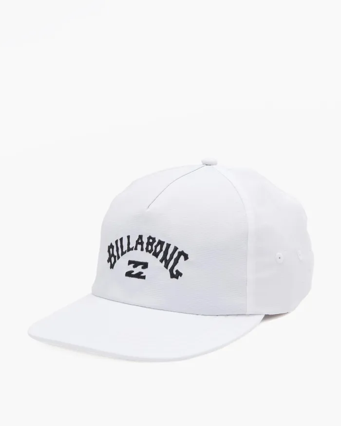 Billabong Arch Team Strapback Hat White Men Hats