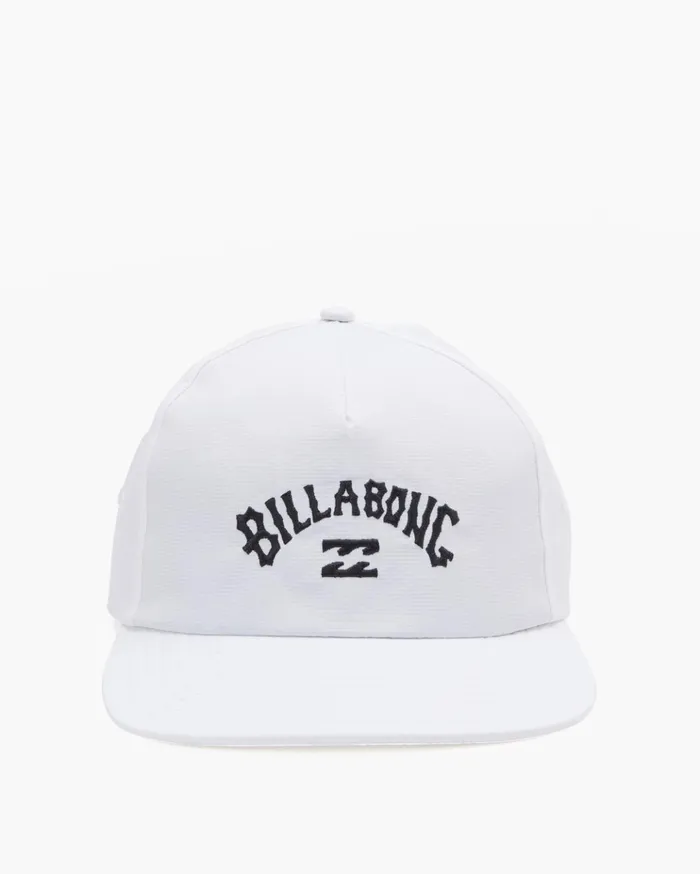 Billabong Arch Team Strapback Hat White Men Hats Billabong Arch Team Strapback Hat White Men Hats