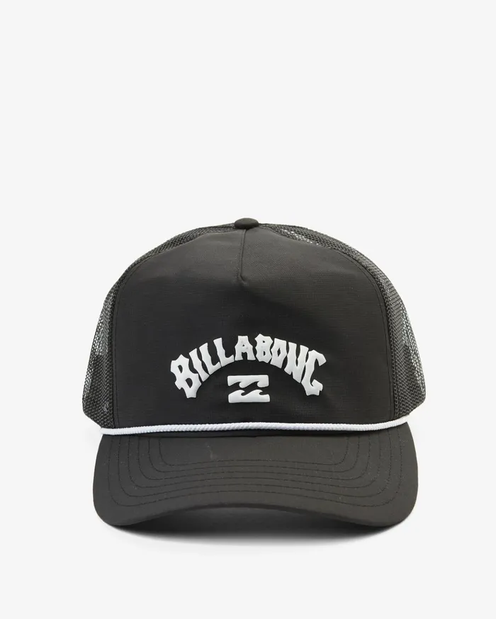 Billabong Arch Team Trucker Hat Black Men Hats Billabong Arch Team Trucker Hat Black Men Hats