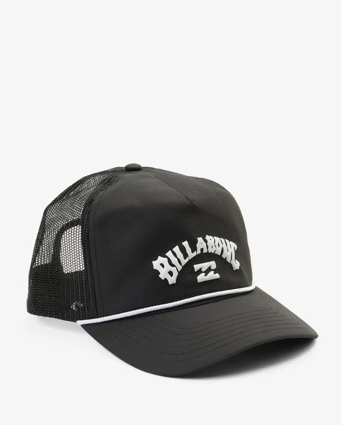 Billabong Arch Team Trucker Hat Black Men Hats Billabong Arch Team Trucker Hat Black Men Hats