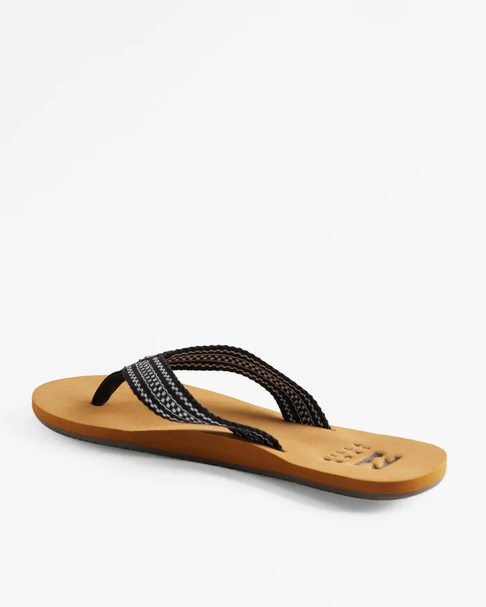 Billabong Baja Sandals BlackWhite Women Shoes Billabong Baja Sandals BlackWhite Women Shoes