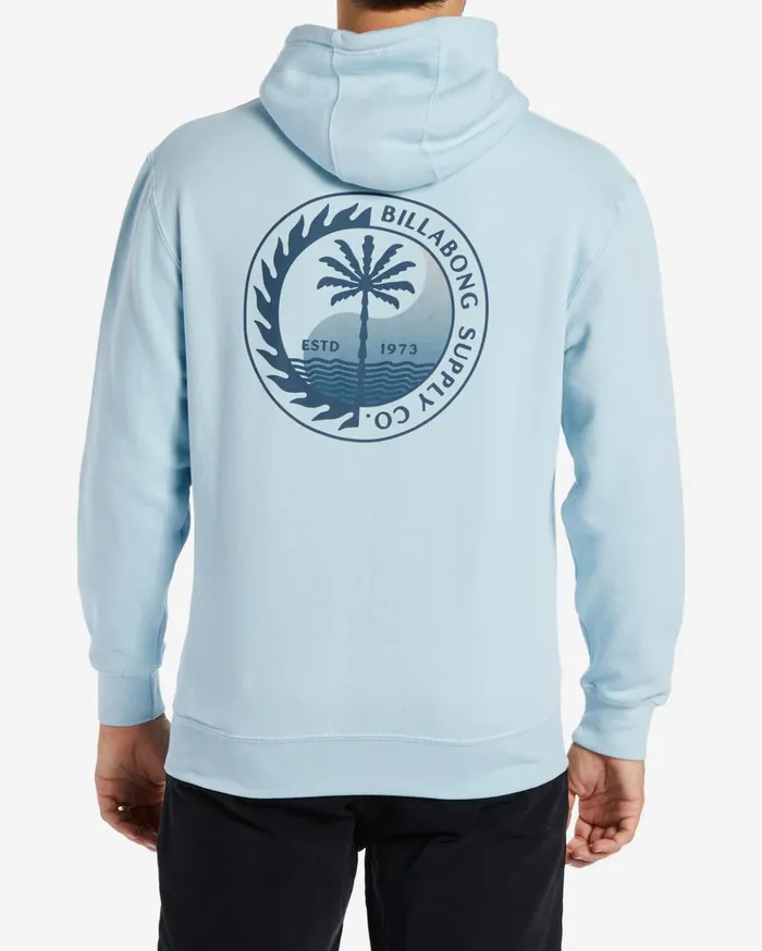 Billabong Balance Pullover Hoodie Powder Blue Men Hoodies and Fleece Billabong Balance Pullover Hoodie Powder Blue Men Hoodies and Fleece