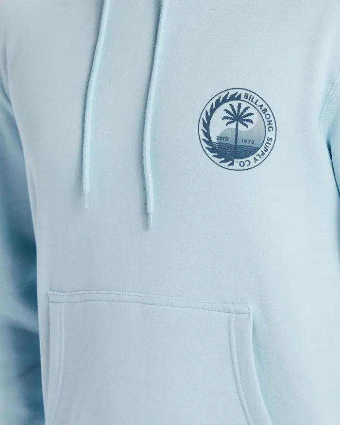 Billabong Balance Pullover Hoodie Powder Blue Men Hoodies and Fleece Billabong Balance Pullover Hoodie Powder Blue Men Hoodies and Fleece