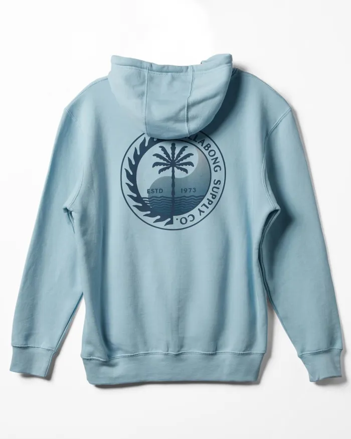 Billabong Balance Pullover Hoodie Powder Blue Men Hoodies and Fleece Billabong Balance Pullover Hoodie Powder Blue Men Hoodies and Fleece