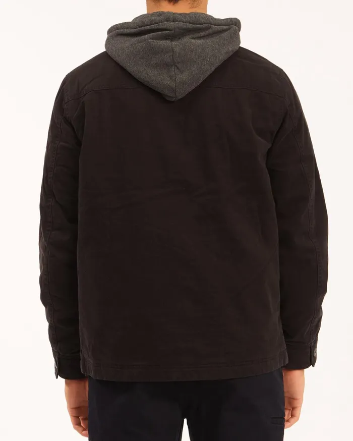 Billabong Barlow Hooded Jacket Black Men Jackets Billabong Barlow Hooded Jacket Black Men Jackets