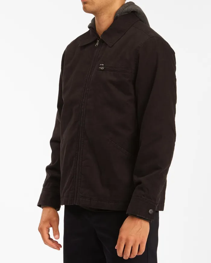 Billabong Barlow Hooded Jacket Black Men Jackets Billabong Barlow Hooded Jacket Black Men Jackets