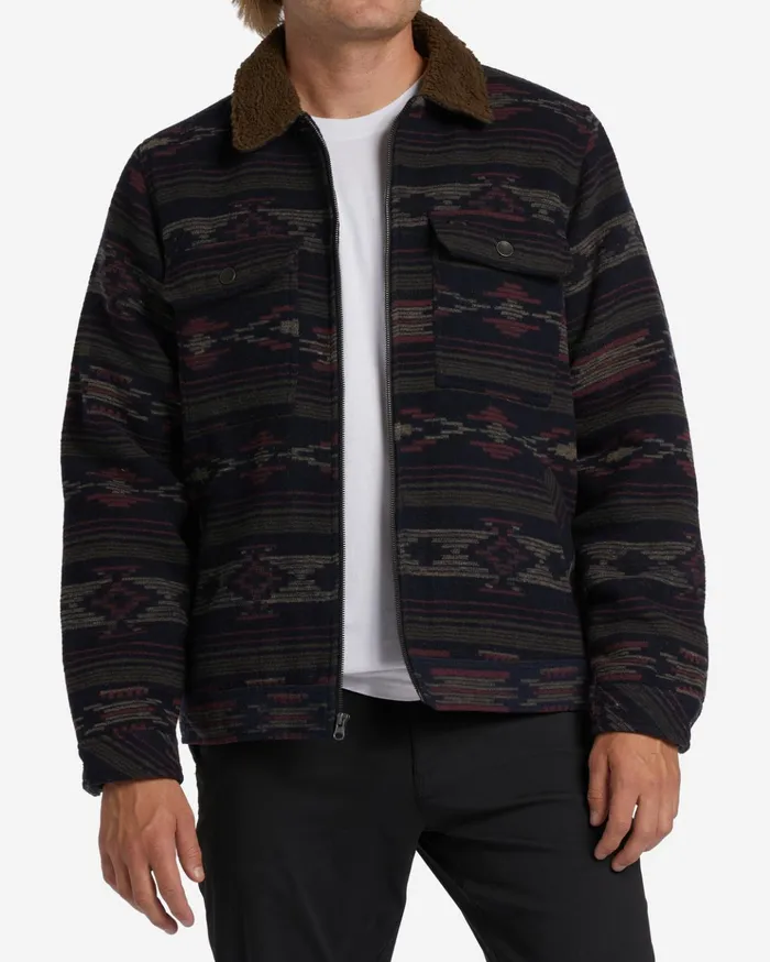 Billabong Barlow Sherpa Jacket Navy Men Jackets
