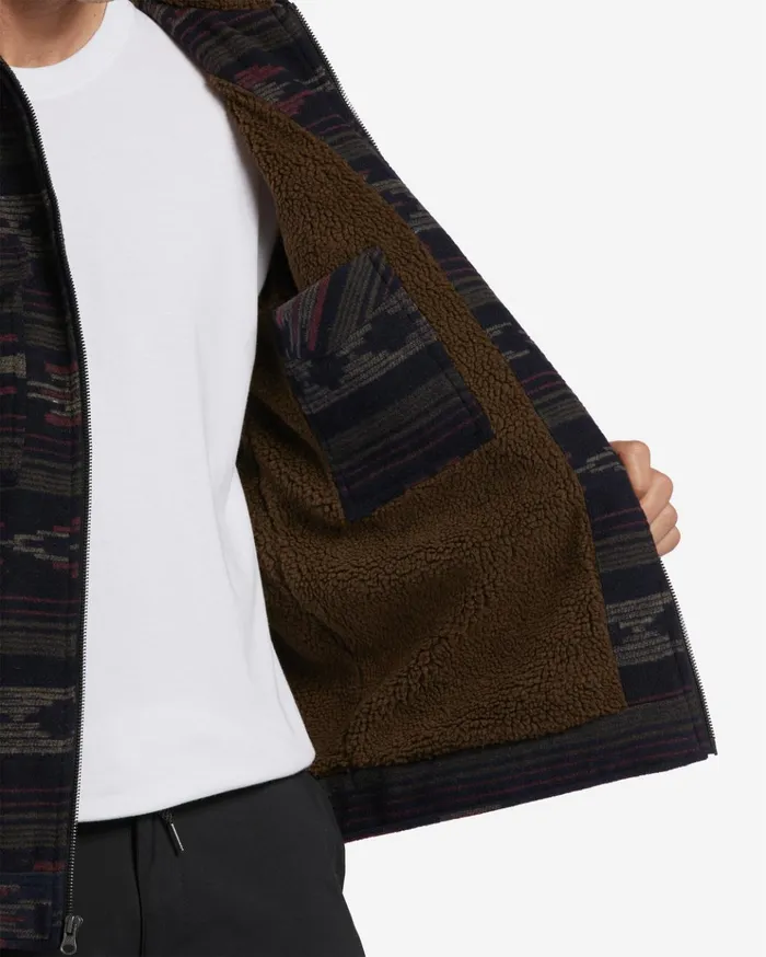 Billabong Barlow Sherpa Jacket Navy Men Jackets Billabong Barlow Sherpa Jacket Navy Men Jackets