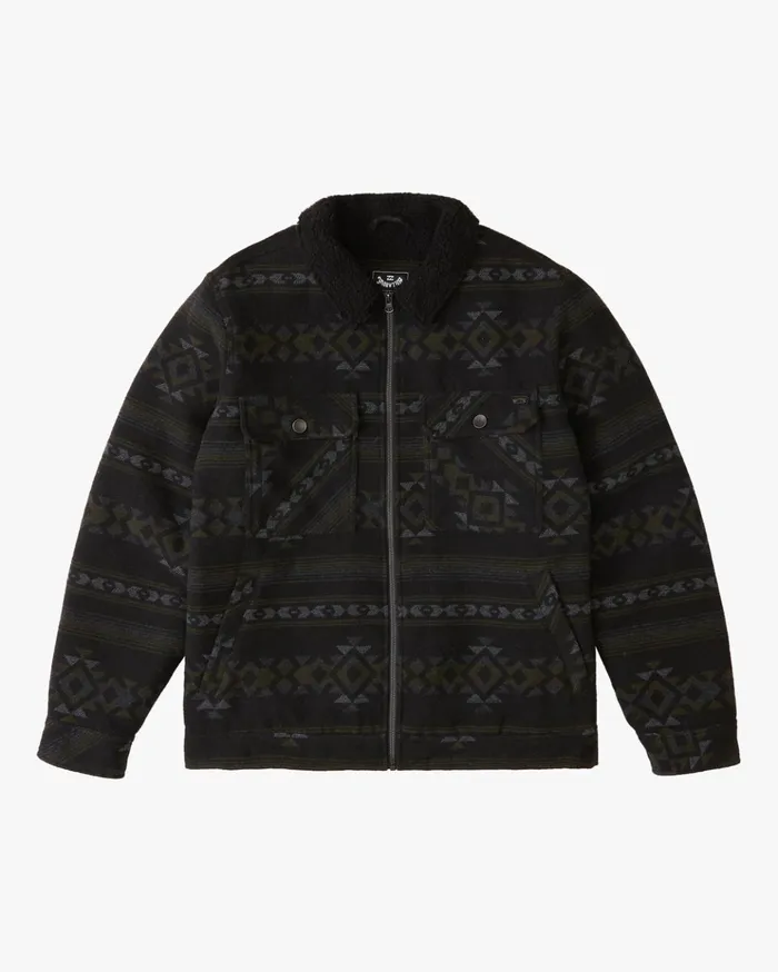 Billabong Barlow Sherpa Trucker Jacket Black Men Jackets Billabong Barlow Sherpa Trucker Jacket Black Men Jackets