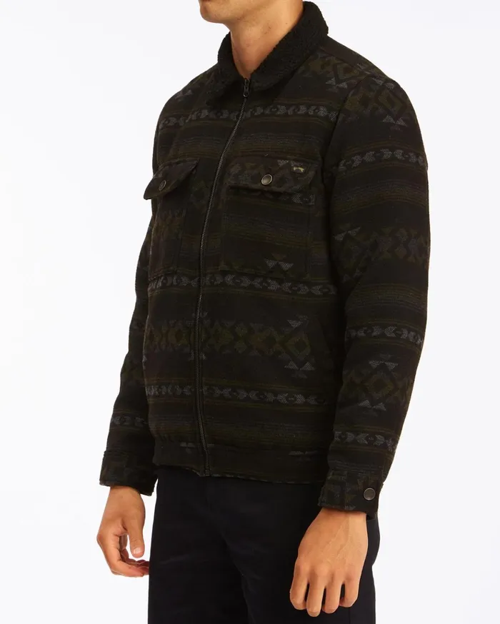 Billabong Barlow Sherpa Trucker Jacket Black Men Jackets Billabong Barlow Sherpa Trucker Jacket Black Men Jackets