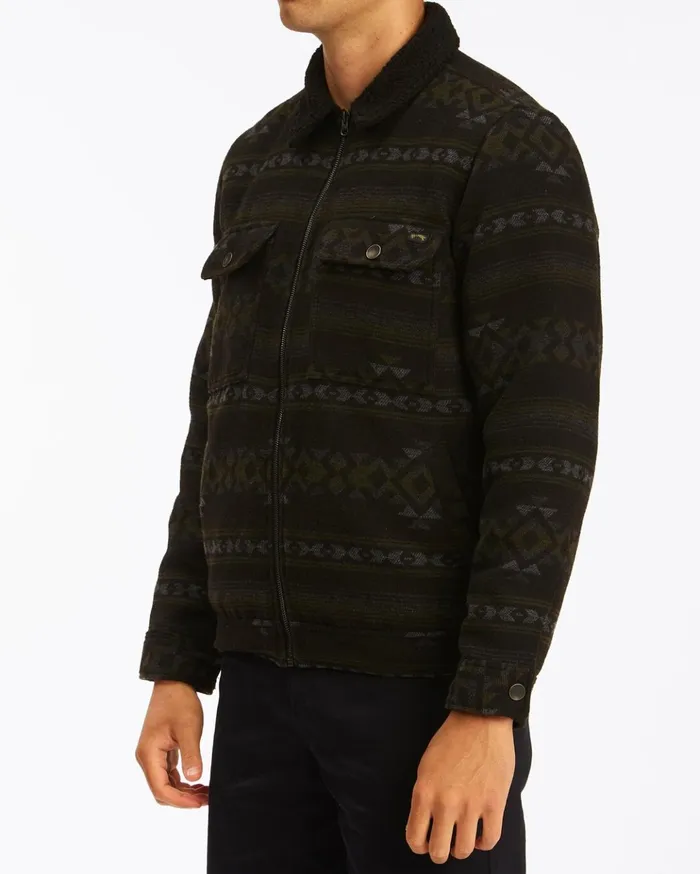 Billabong Barlow Sherpa Trucker Jacket Black Men Jackets Billabong Barlow Sherpa Trucker Jacket Black Men Jackets