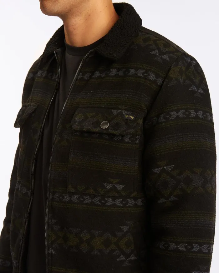 Billabong Barlow Sherpa Trucker Jacket Black Men Jackets Billabong Barlow Sherpa Trucker Jacket Black Men Jackets