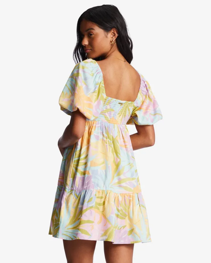 Billabong Be Mine Babydoll Dress WhiteMulti Women Dresses Billabong Be Mine Babydoll Dress WhiteMulti Women Dresses