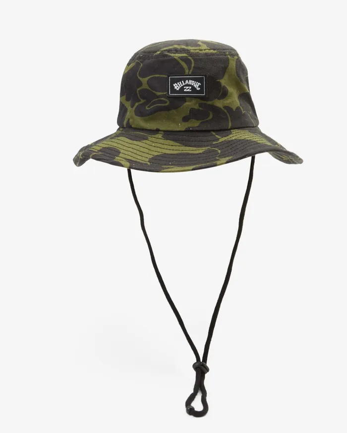 Billabong Big John Print Surf Safari Hat Green Camo Men Hats Billabong Big John Print Surf Safari Hat Green Camo Men Hats