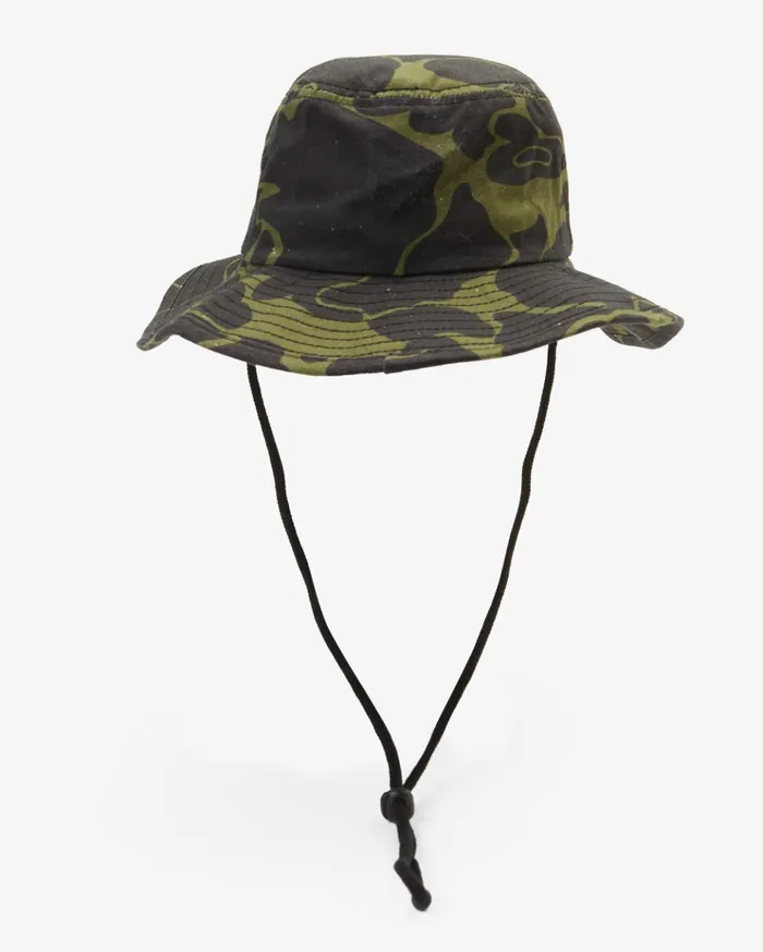 Billabong Big John Print Surf Safari Hat Green Camo Men Hats Billabong Big John Print Surf Safari Hat Green Camo Men Hats