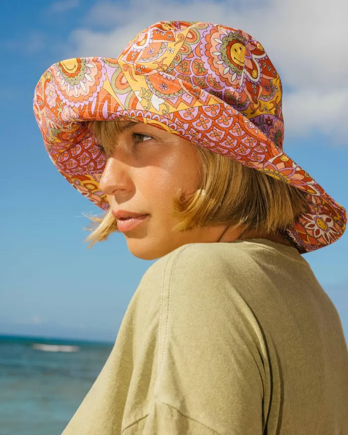 Billabong Billabong X Smiley Bucket Hat Multi Women Hats and Beanies