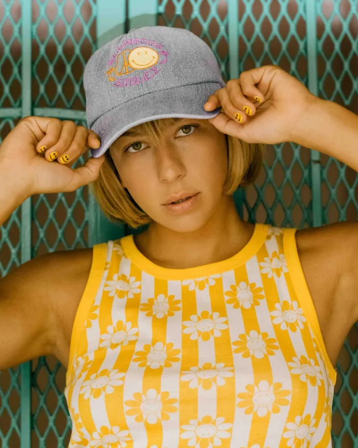 Billabong Billabong X Smiley Dad Hat Smiley Wash Women Hats and Beanies