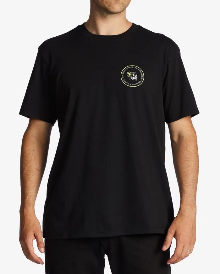Billabong Bonez TShirt Black Men TShirts