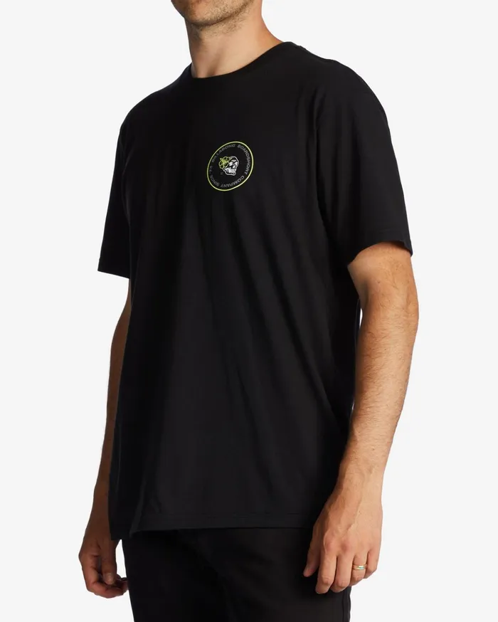 Billabong Bonez TShirt Black Men TShirts Billabong Bonez TShirt Black Men TShirts
