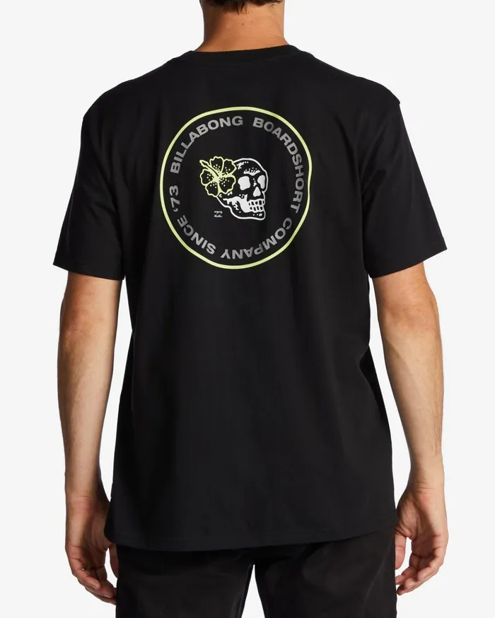 Billabong Bonez TShirt Black Men TShirts Billabong Bonez TShirt Black Men TShirts