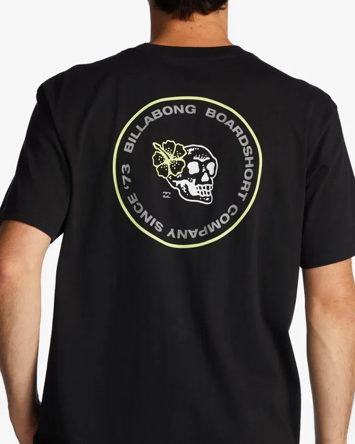 Billabong Bonez TShirt Black Men TShirts Billabong Bonez TShirt Black Men TShirts